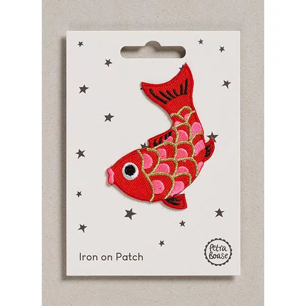 Iron-On Motif Patch - Koi Fish – Truro Fabrics