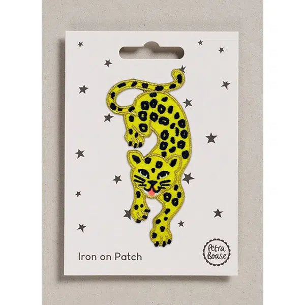 Iron-On Motif Patch - Prowling Leopard – Truro Fabrics