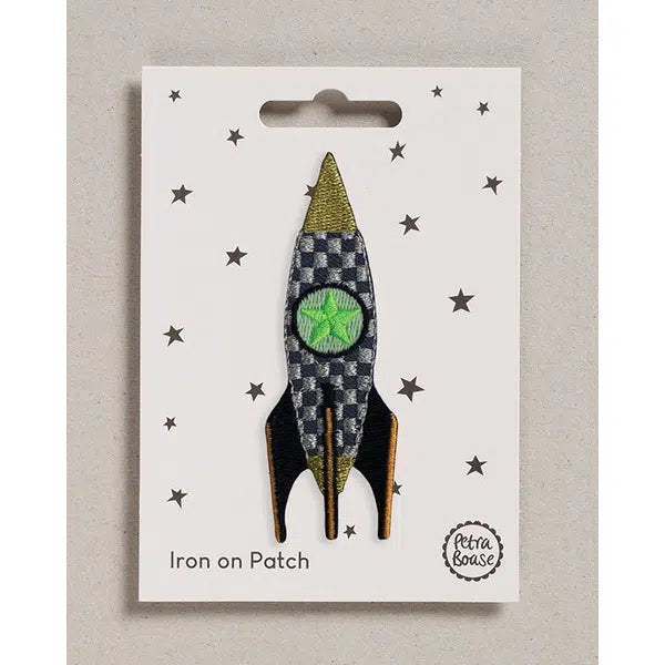 Iron-On Motif Patch - Rocket – Truro Fabrics