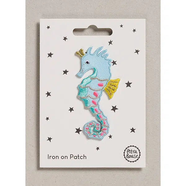Iron-On Motif Patch - Seahorse – Truro Fabrics