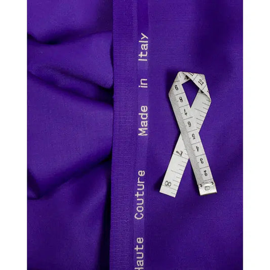 Italian Wool Suiting Fabric - Violet – view 2 – Truro Fabrics