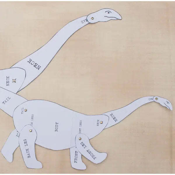 Janet Clare - Patchwork Quilt Paper Pattern - Monty the Dinosaur | Truro Fabrics