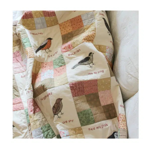 Janet Clare - Patchwork Quilt Paper Pattern - Small Brown British Birds | Truro Fabrics