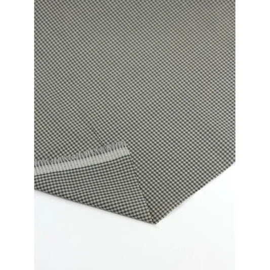 Japanese Cotton Micro Gingham Fabric - 2mm - Rune | Truro Fabrics