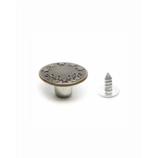 Jeans Buttons - Bronze – view 2 | Truro Fabrics