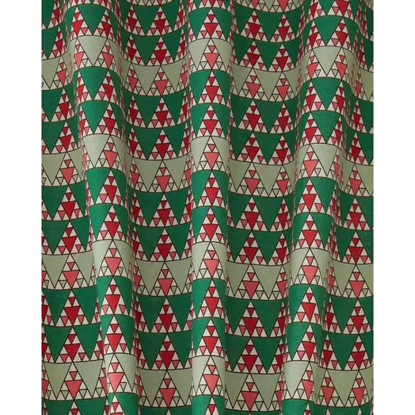 Liberty Lasenby Cotton Fabric - A Woodland Christmas - Evergreen Glade A – view 3 | Truro Fabrics
