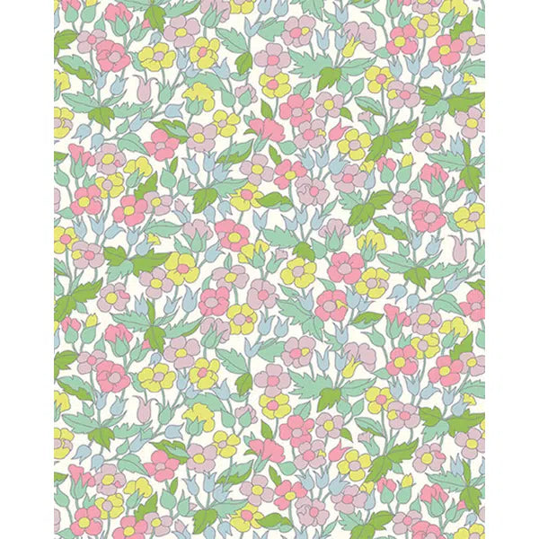 Liberty Lasenby Cotton Fabric - Carnaby - Piccadilly Poppy Spring Morning | Truro Fabrics