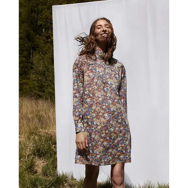 Liberty - Paper Sewing Pattern - Bertie Shift Dress – view 7 | Truro Fabrics
