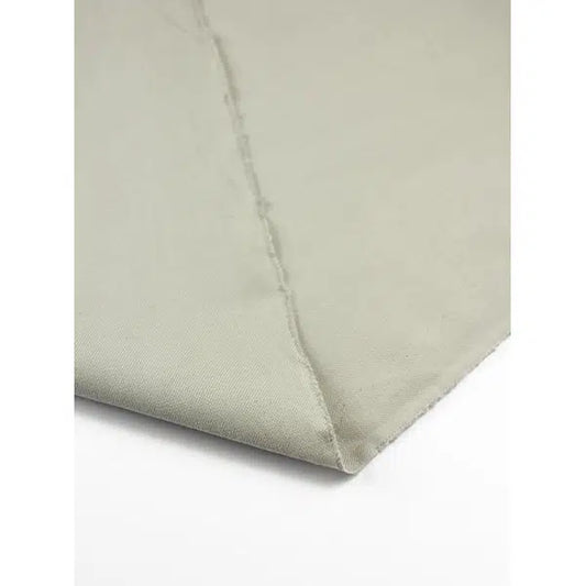 Linen Cotton Twill Fabric - Stone – view 2 | Truro Fabrics