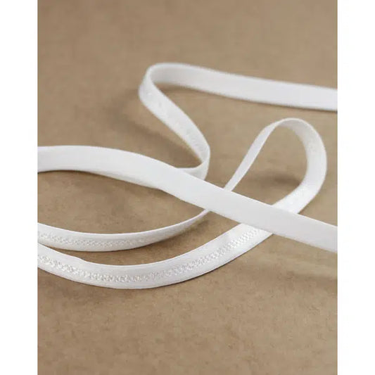 Lingerie Elastic - 12mm - White – view 2 | Truro Fabrics