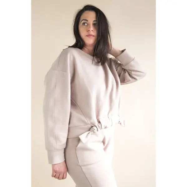 Closet Core - Paper Sewing Pattern - Mile End Sweatshirt – view 6 – Truro Fabrics