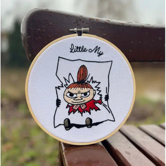 Moomin - Little My Embroidery Kit – view 2 | Truro Fabrics