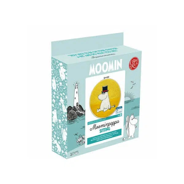 Moomin - Moominpappa Sitting Needle Felting Kit – view 2 | Truro Fabrics
