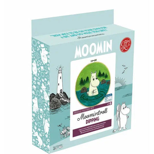 Moomin - Moomintroll Dipping Needle Felting Kit – view 2 | Truro Fabrics