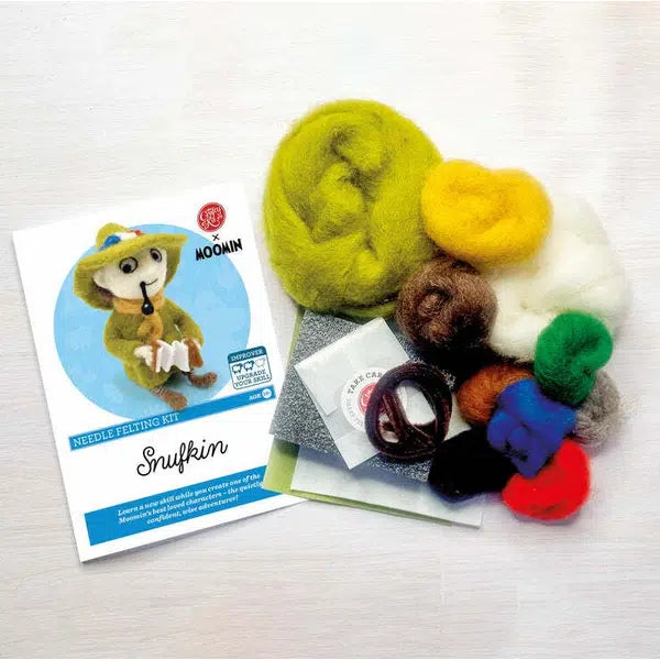 Moomin - Snufkin Needle Felting Kit – view 4 | Truro Fabrics