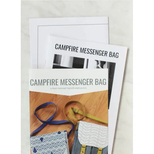 Noodlehead Sewing Pattern - Campfire Messenger Bag – view 2 | Truro Fabrics