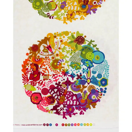 Patchwork Cotton Fabric - Alison Glass - Ex Libris - Art Theory Panel – view 2 | Truro Fabrics