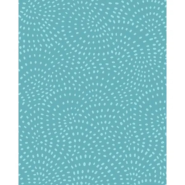 Patchwork Cotton Fabric - Twist - Teal | Truro Fabrics