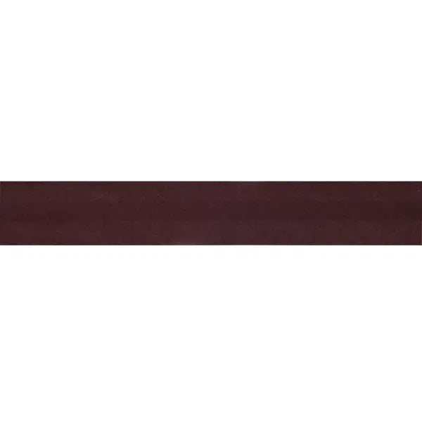 Polycotton Bias Binding 12mm x 2.5m - Chocolate | Truro Fabrics