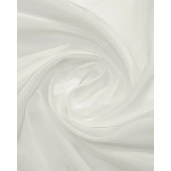 Polyester Taffeta Fabric - Ivory – view 3 | Truro Fabrics