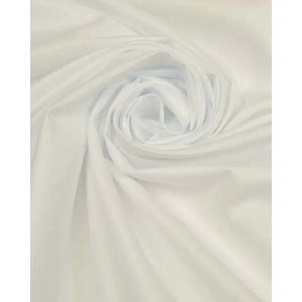 Pure Cotton Lawn Fabric - White – view 3 | Truro Fabrics
