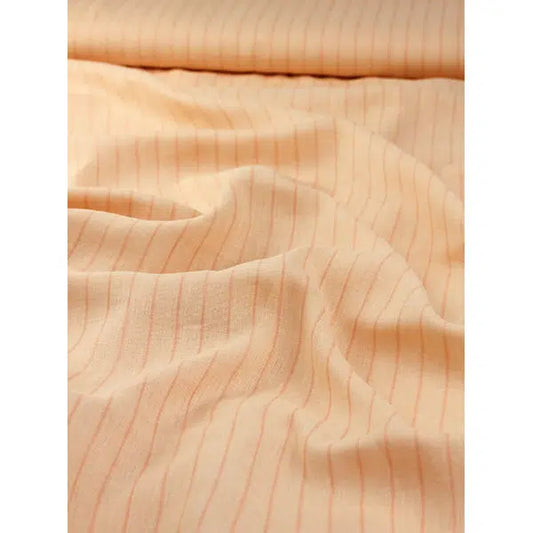 Pure Linen Fabric - Melba Stripe – view 2 | Truro Fabrics