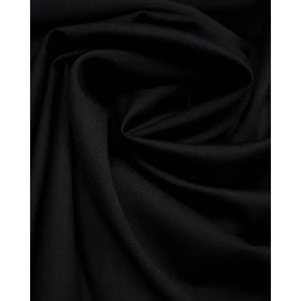 Pure Wool Suiting Fabric - Dark Navy – view 3 | Truro Fabrics