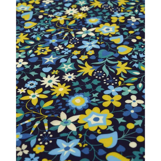 Rayon Challis Fabric - Tapestry - Secret Garden – view 2 | Truro Fabrics