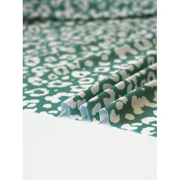 Recycled UPF50 Swimwear Jersey Fabric – Sea Leopard – view 4 | Truro Fabrics