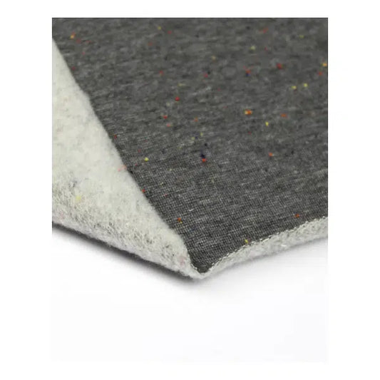 REMNANT Grey Cosy Colours Sweatshirt Fleece Fabric - 80cm x 150cm – view 2 | Truro Fabrics