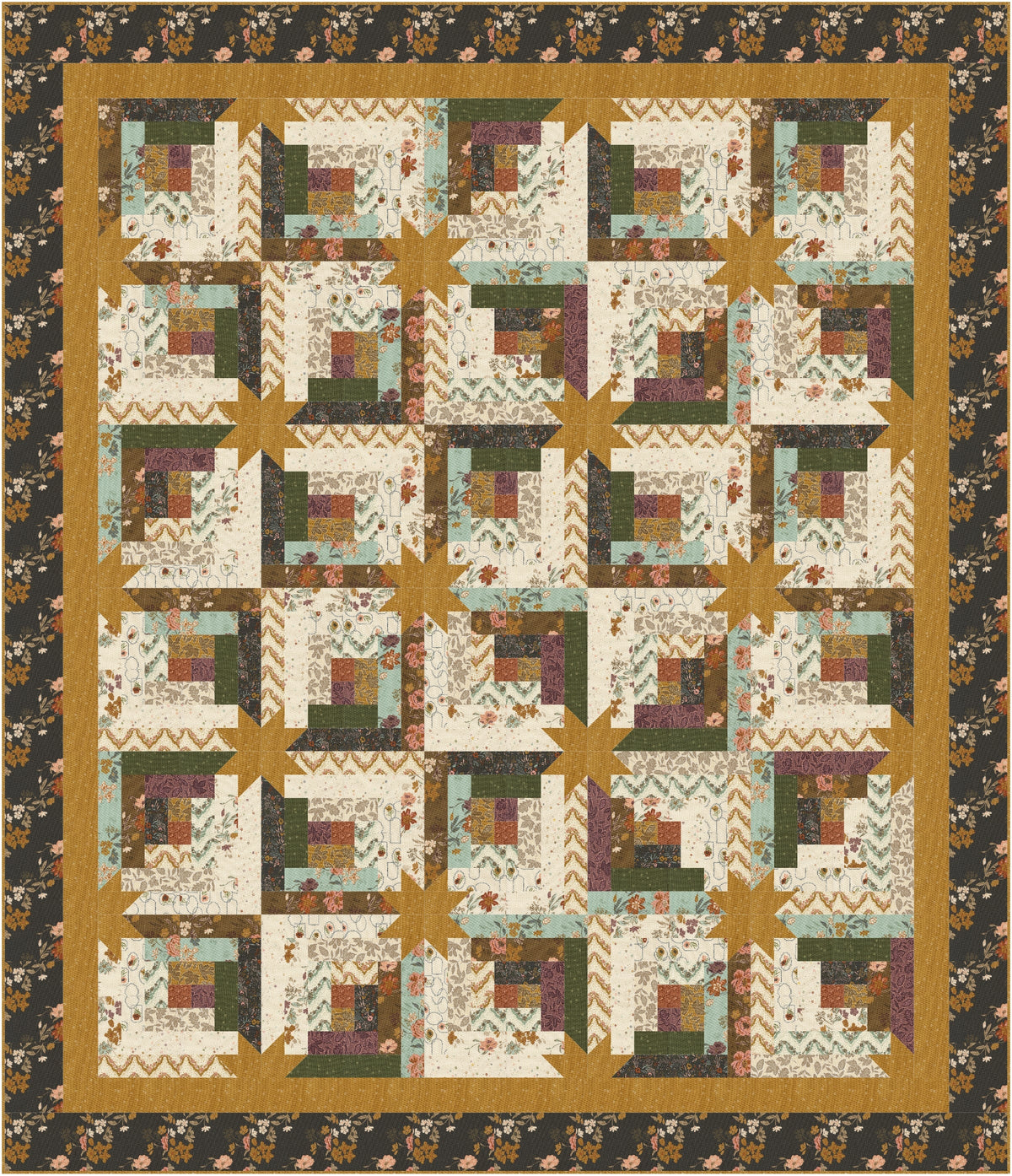 Maggie's Cabin | CKQ-2418 Quilt Pattern