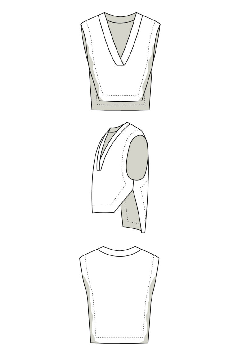 Basic Pullunder Schnittmuster
