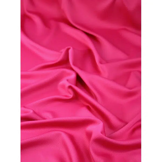 Ripple Crepe Backed Satin Fabric - Gerbera – view 2 | Truro Fabrics