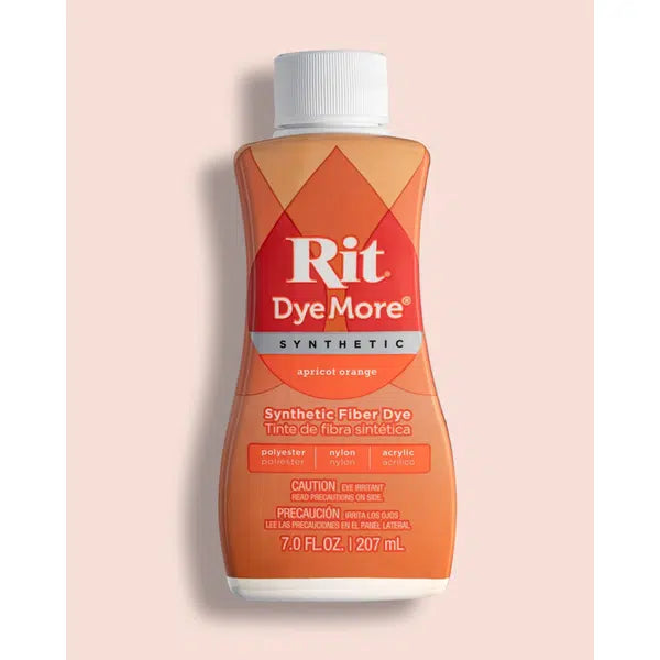 Rit Synthetic Fabric Dye - DyeMore -Apricot Orange | Truro Fabrics