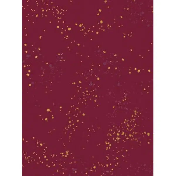 Ruby Star Society Cotton Fabric - Speckled - Metallic Wine Time | Truro Fabrics