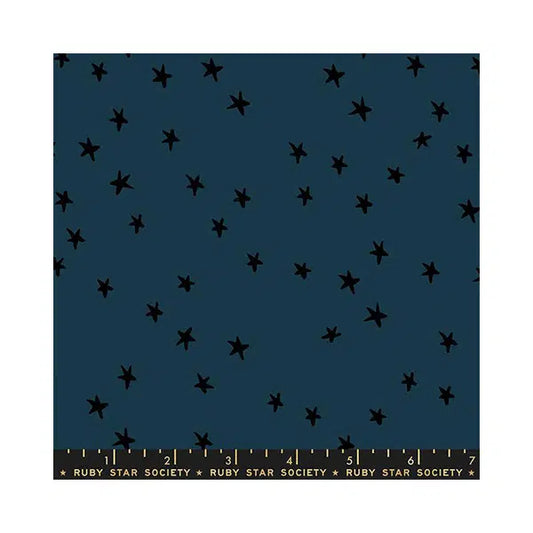 Ruby Star Society Cotton Fabric - Starry - Smoke – view 2 | Truro Fabrics