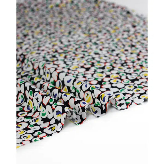 Shirtweight Cotton Sateen Fabric - Primary Pebbles – view 2 | Truro Fabrics