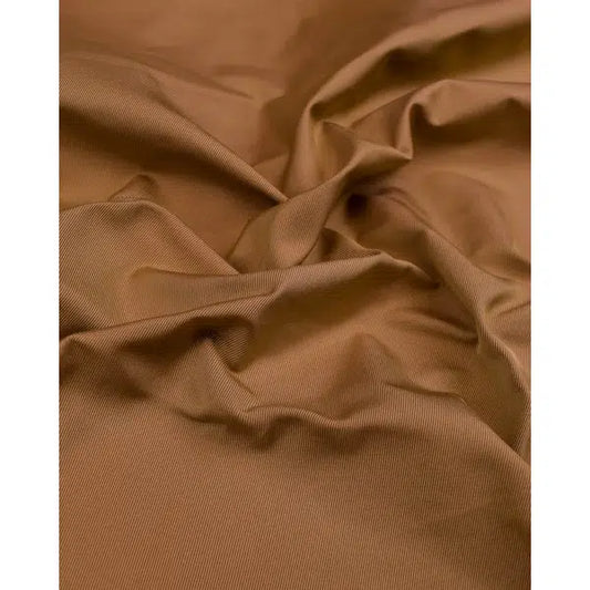 Silk Blend Taffeta Fabric - Sepia Gold – view 2 | Truro Fabrics