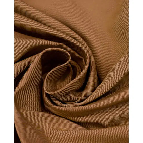 Silk Blend Taffeta Fabric - Sepia Gold – view 3 | Truro Fabrics