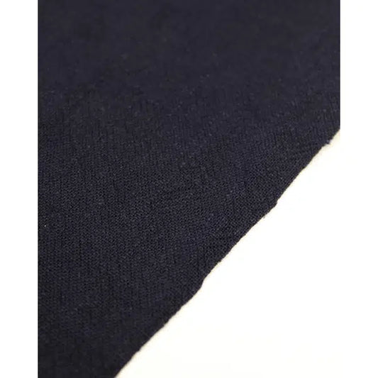 Stonewashed Linen & Viscose Fabric - Navy – view 2 | Truro Fabrics