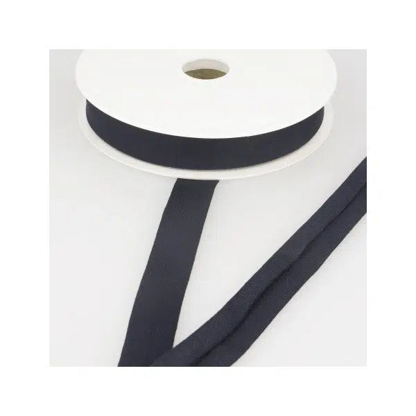 Stretch Jersey Bias - 20mm - Navy Blue | Truro Fabrics