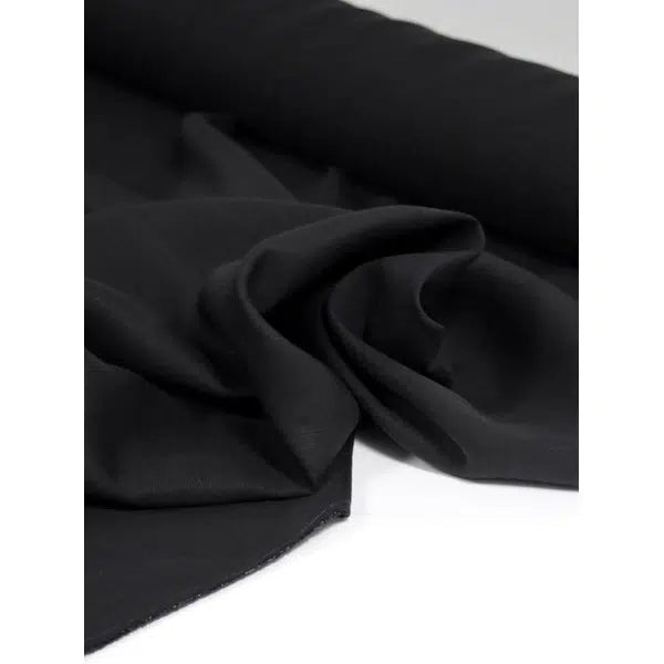 Tencel Linen Fabric - Black – view 5 | Truro Fabrics