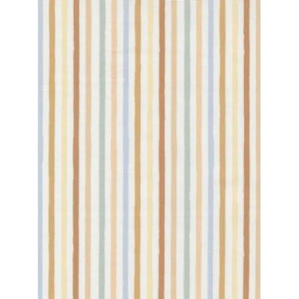 To The Moon And Back - Patchwork Cotton Fabric - Stripes- Dove | Truro Fabrics