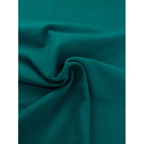 Tubular Cotton Jersey Cuffing - Teal – view 3 | Truro Fabrics