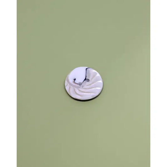 Vintage Button - Nautilus Shell