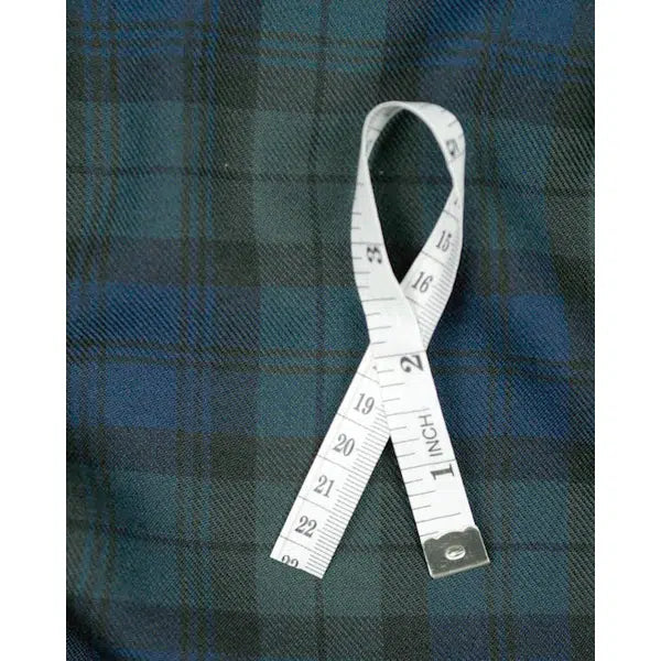 Viscose Blend Fabric - Blackwatch Tartan
