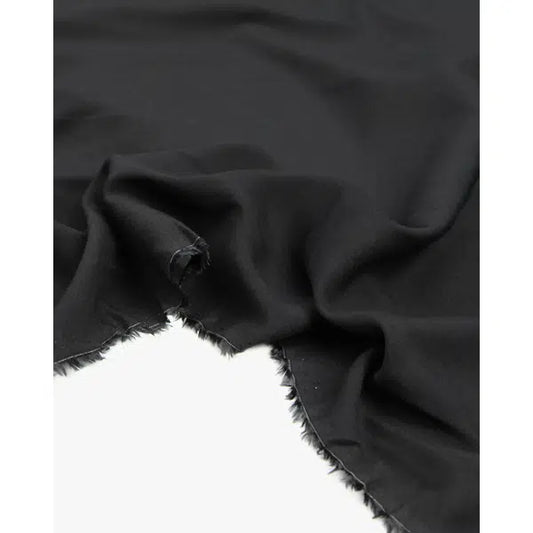 Viscose Challis Lawn Fabric - Black