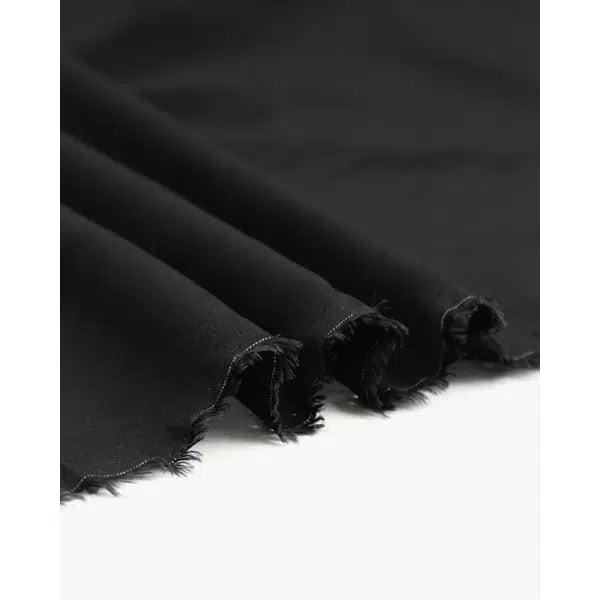 Viscose Challis Lawn Fabric - Black