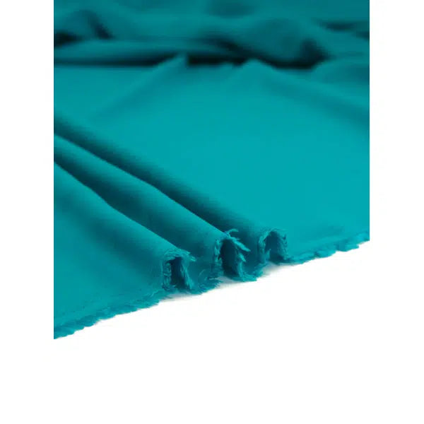 Viscose Challis Lawn Fabric - Peacock