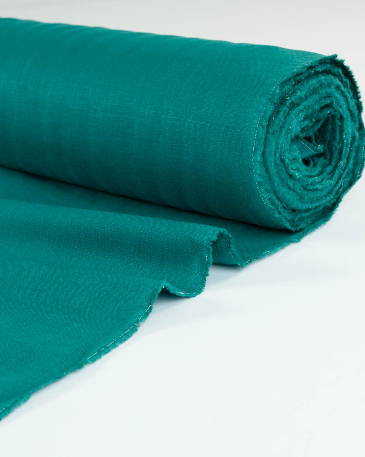 Washed Linen Fabric - Mermaid